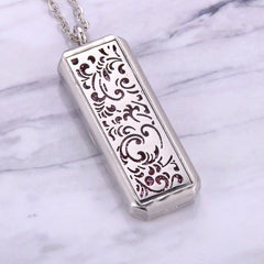 Stainless Steel Aromatherapy Pendant Necklace