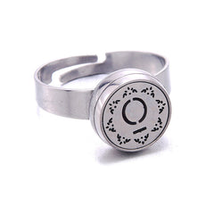 Adjustable Mini Stainless Steel Aromatherapy Ring