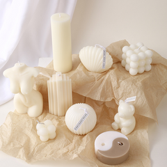 Handmade Geometric Aromatherapy Candles