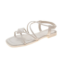 Women's Roman Beach Shoes with Cross Straps
