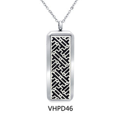Stainless Steel Aromatherapy Pendant Necklace