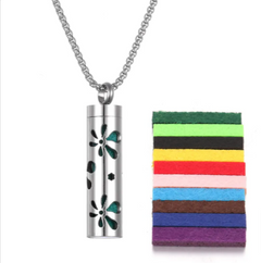 Stainless Steel Aromatherapy Pendant